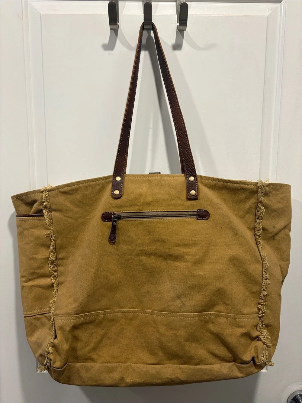Myra Bag Tote Bag with Pony Hair